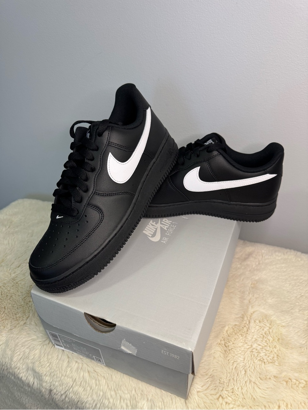 Nike Men’s Air Force 1 Low - Black/White